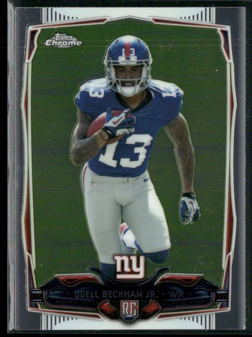 Odell Beckham Jr. 2014 Topps Chrome RC #117 New York Giants