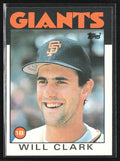Will Clark 1986 Topps Traded #24T San Francisco Giants
