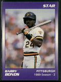 Barry Bonds 1990 Star Bonds 1989 Season - 2 #6 Pittsburgh Pirates