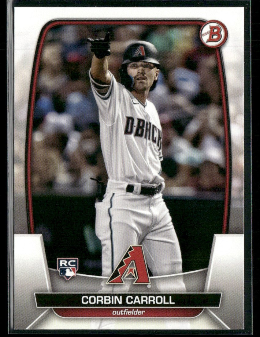 Corbin Carroll 2023 Bowman RC #73 Arizona Diamondbacks