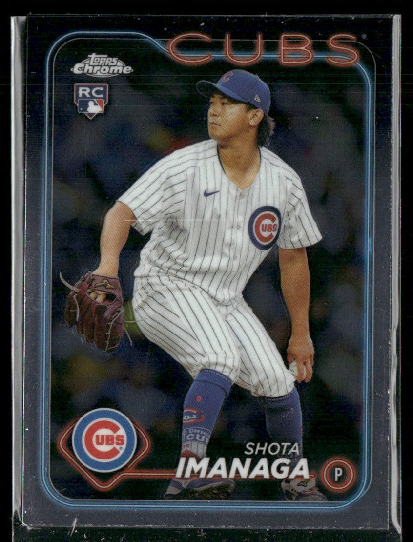 Shota Imanaga 2024 Topps Chrome RC #121 Chicago Cubs