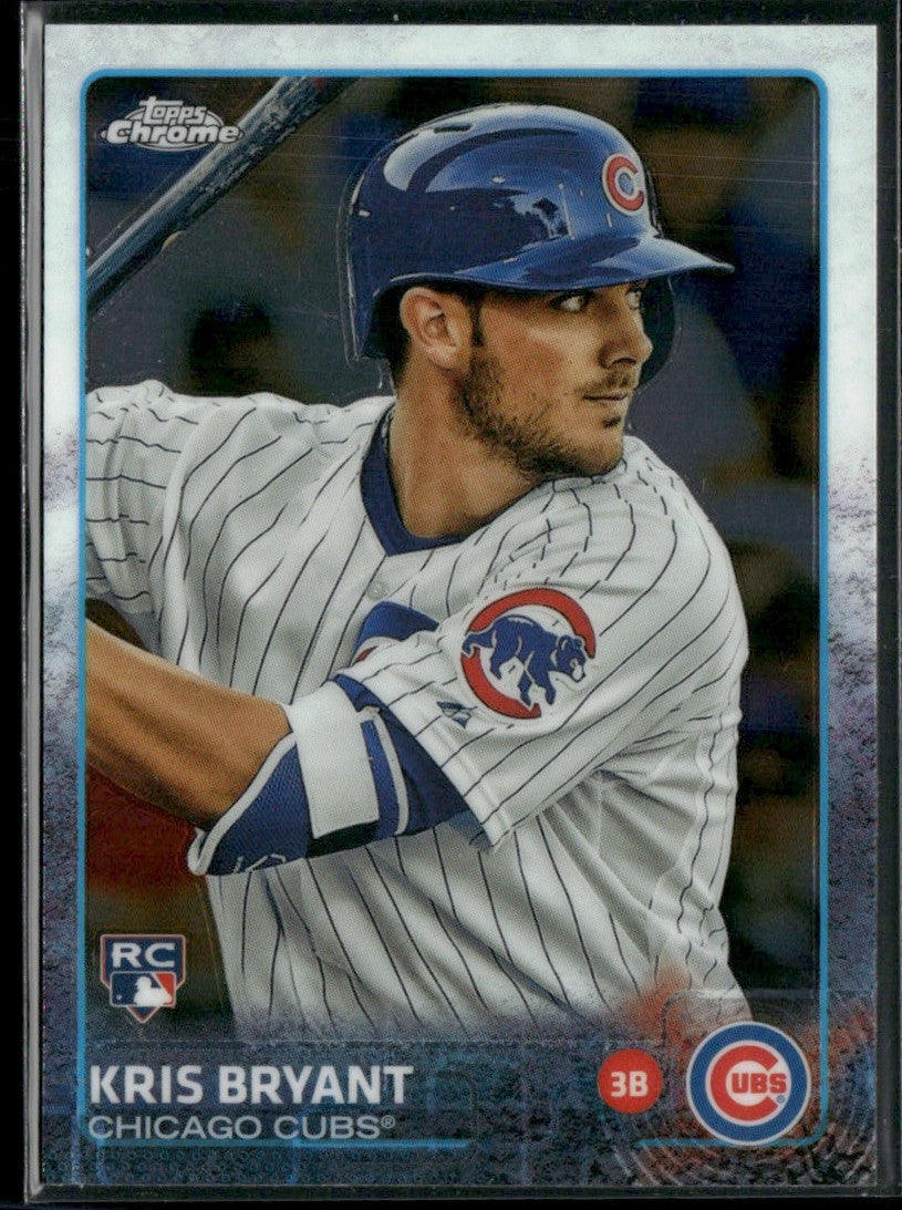 Kris Bryant 2015 Topps Chrome RC #112 Chicago Cubs