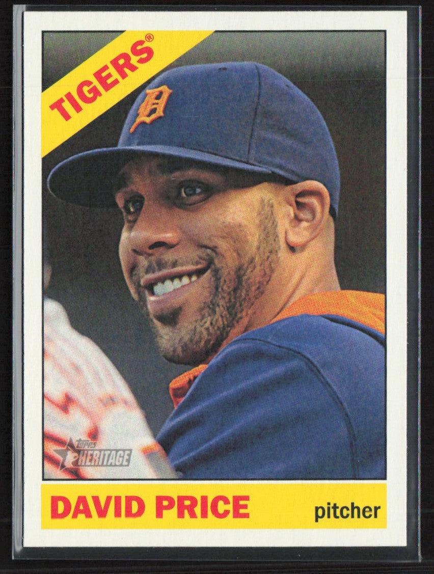 David Price 2015 Topps Heritage SP #465 Detroit Tigers