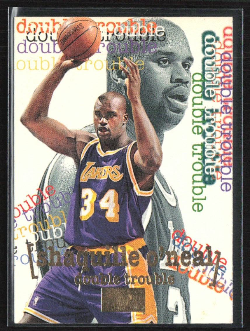Shaquille O'Neal 1996 SkyBox Premium Double Trouble #274 Los Angeles Lakers