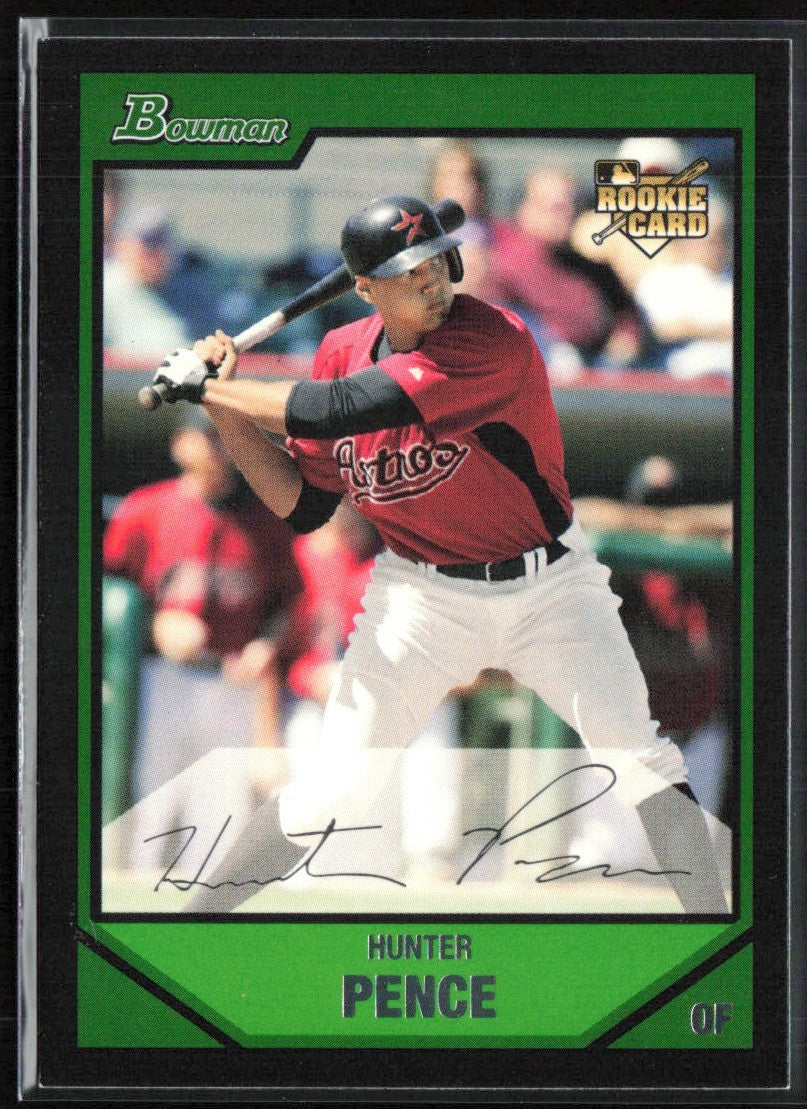 Hunter Pence 2007 Bowman RC #BDP25 Houston Astros