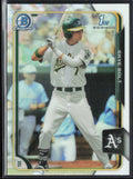 Skye Bolt 2015 Bowman Chrome Refractor #174 Oakland Athletics