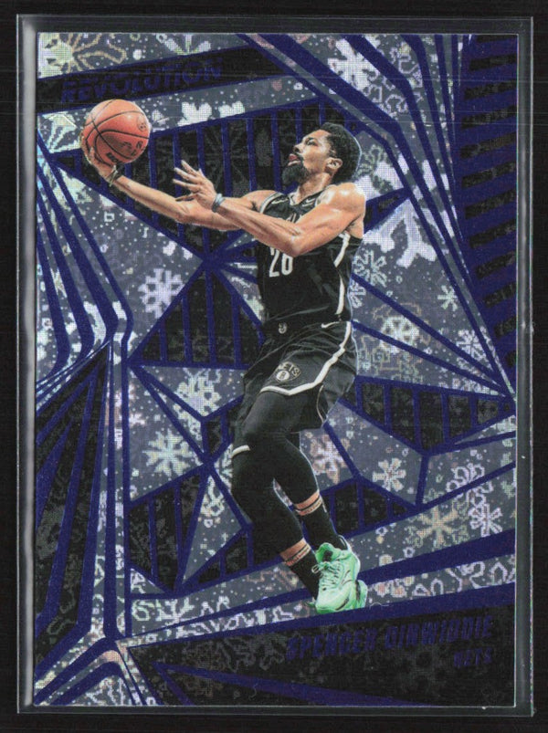 Spencer Dinwiddie 2023 Panini Revolution Winter #100 Brooklyn Nets