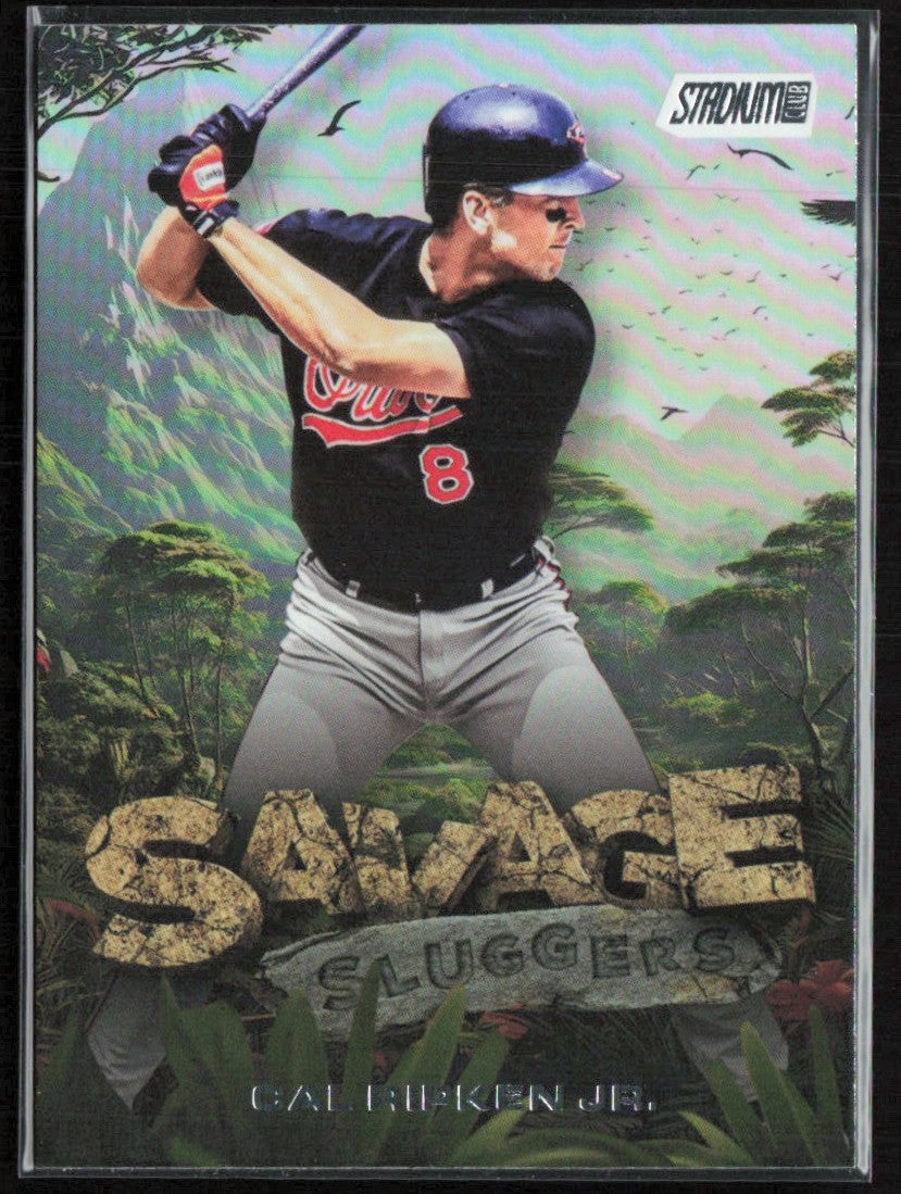 Cal Ripken Jr 2025 Topps Stadium Club Savage Sluggers #SS-3 Baltimore Orioles