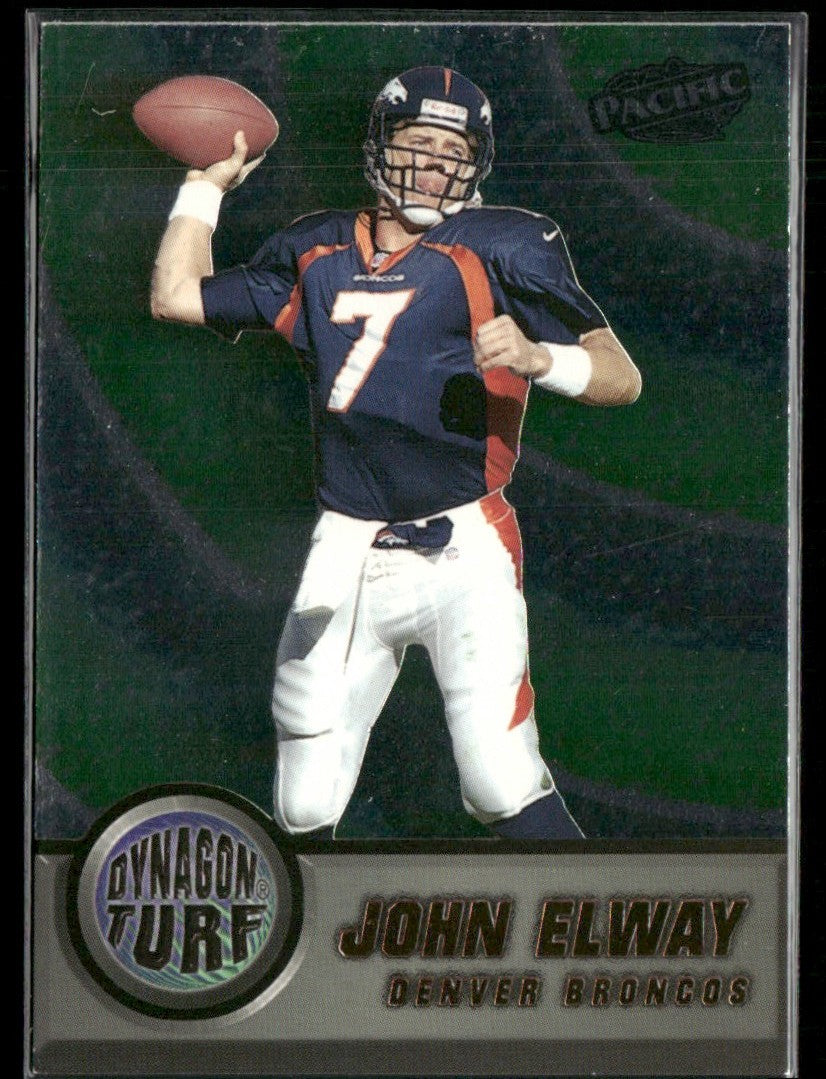 John Elway 1998 Pacific Dynagon Turf #5 Denver Broncos