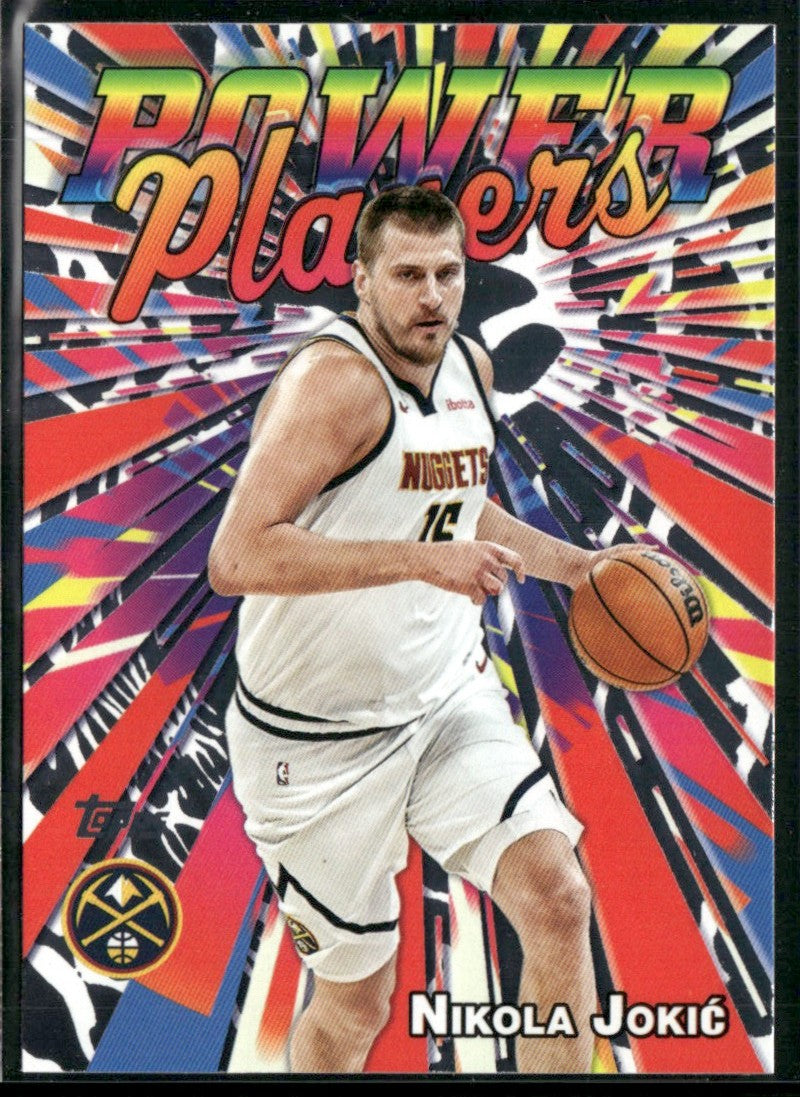 Nikola Jokic 2025 Topps Power Players #PP-12 Denver Nuggets