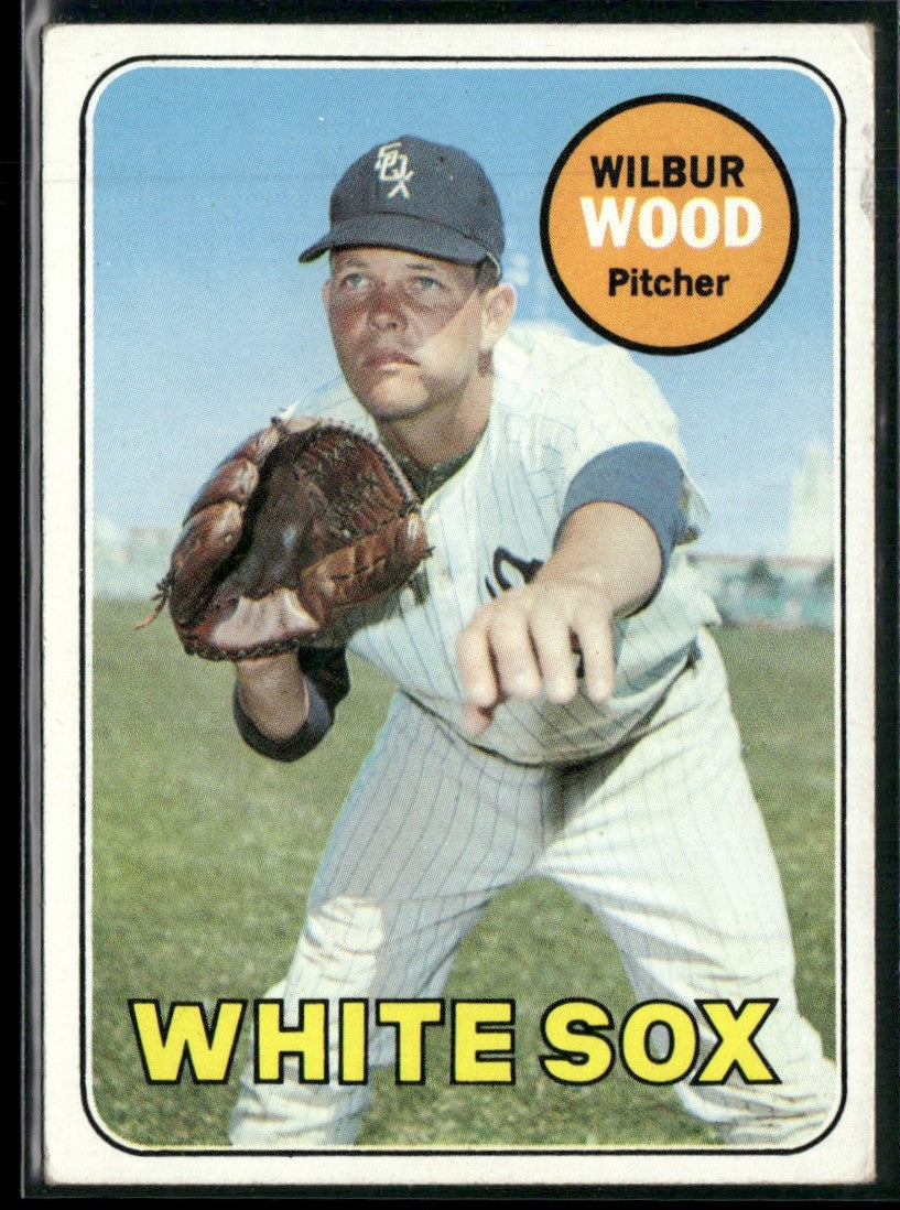 Wilbur Wood 1969 Topps #123 Chicago White Sox