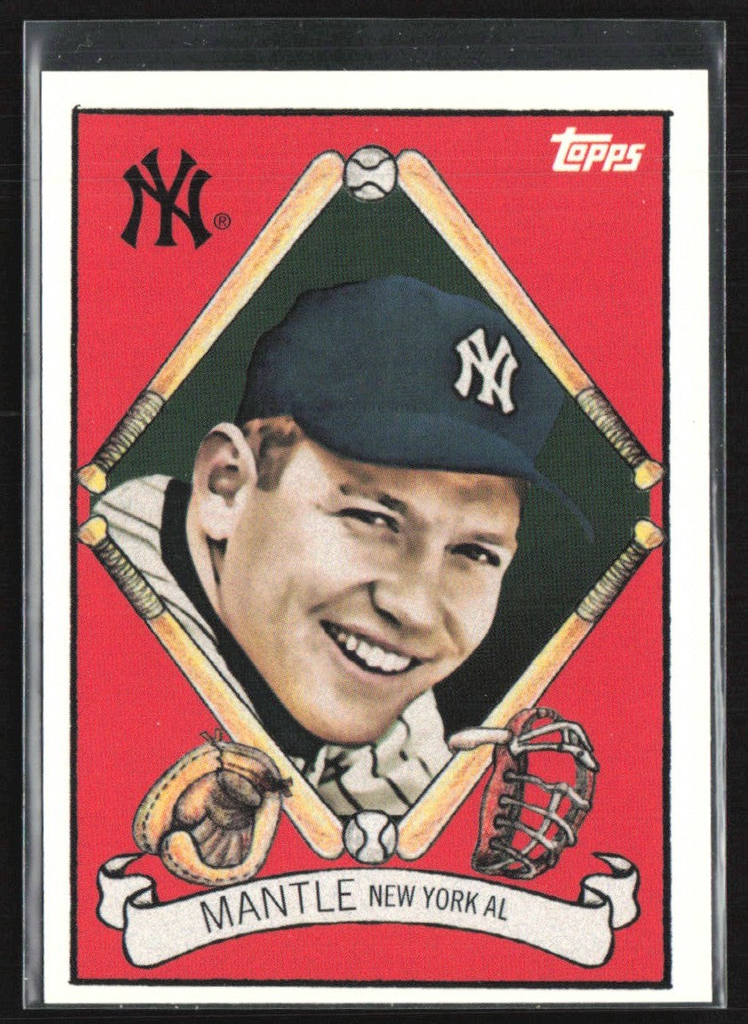 Mickey Mantle 2008 Topps Trading Card History #TCH7 New York Yankees