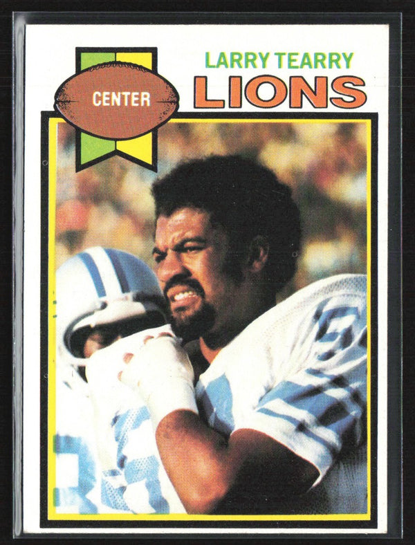 Larry Tearry 1979 Topps RC #316 Detroit Lions