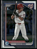 Seaver King 2024 Bowman Draft Chrome 1st #BDC-62 Washington Nationals