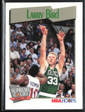 Larry Bird 1991 NBA Hoops Supreme Court #451 Boston Celtics