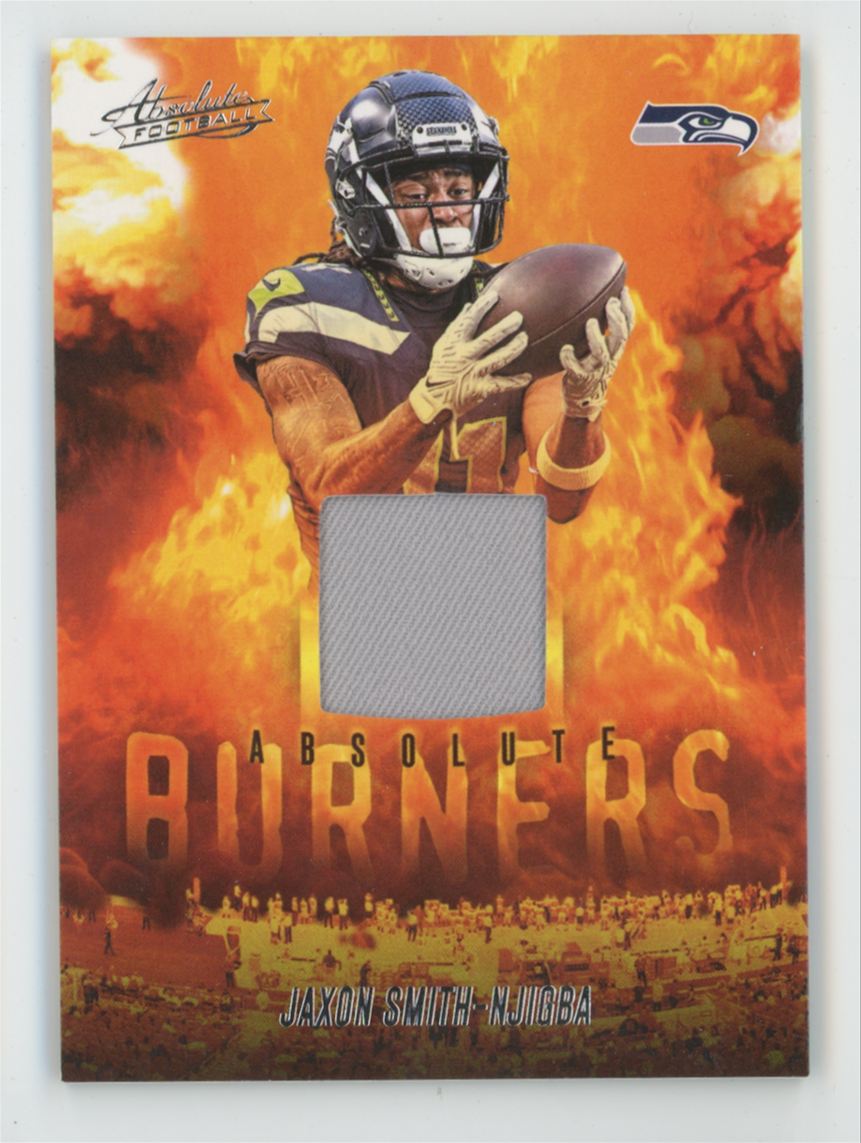 Jaxon Smith-Njigba 2025 Panini Absolute Burners Jersey #ABU-JSN Seattle Seahawks