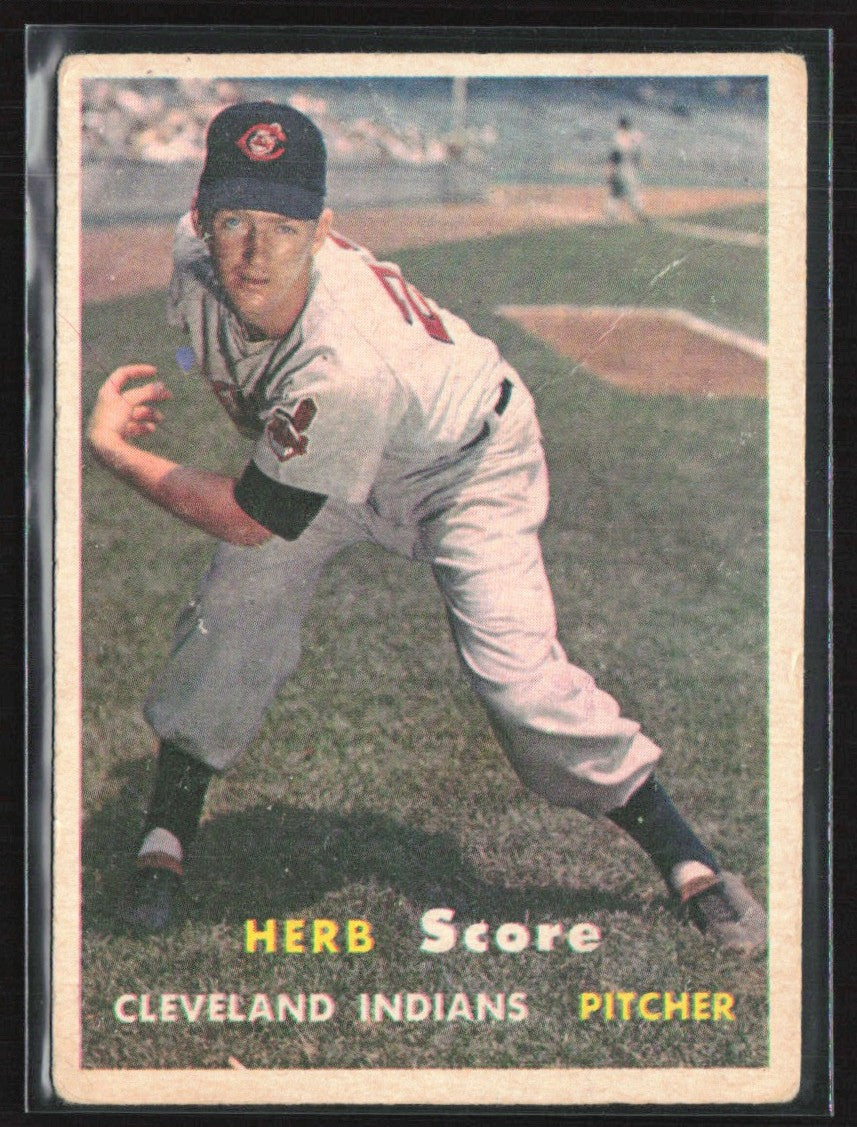 Herb Score 1957 Topps #50 Cleveland Indians