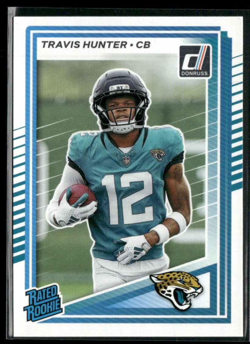 Travis Hunter 2025 Panini Donruss RC #301 Jacksonville Jaguars