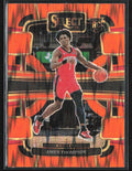 Amen Thompson 2023 Panini Select Concourse Orange Flash RC #96 Houston Rockets
