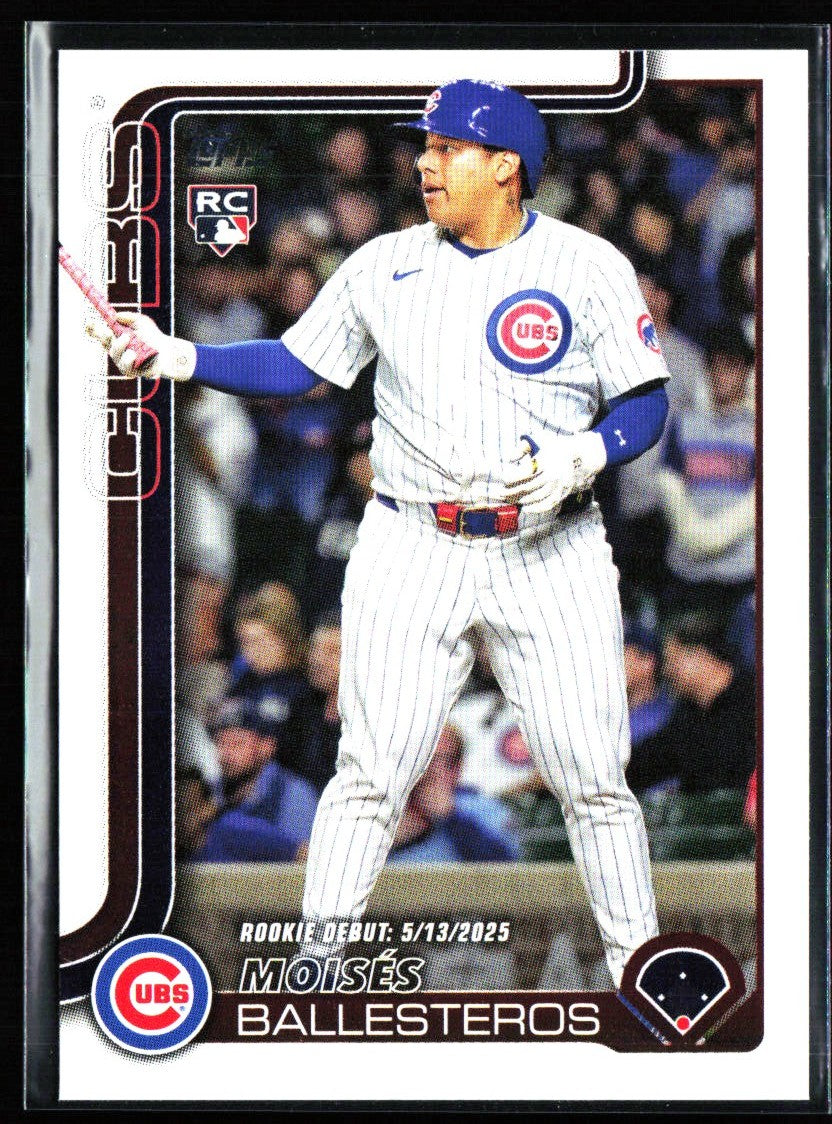 Moises Ballesteros 2025 Topps Update RC #US236 Chicago Cubs