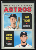 Kyle Tucker/Cionel Perez 2019 Topps Heritage RC #227 Houston Astros