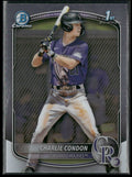 Charlie Condon 2025 Bowman Chrome 1st #BCP-75 Colorado Rockies