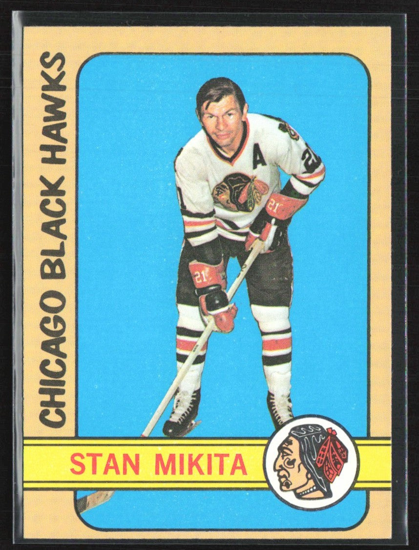 Stan Mikita 1972 Topps #56 Chicago Blackhawks