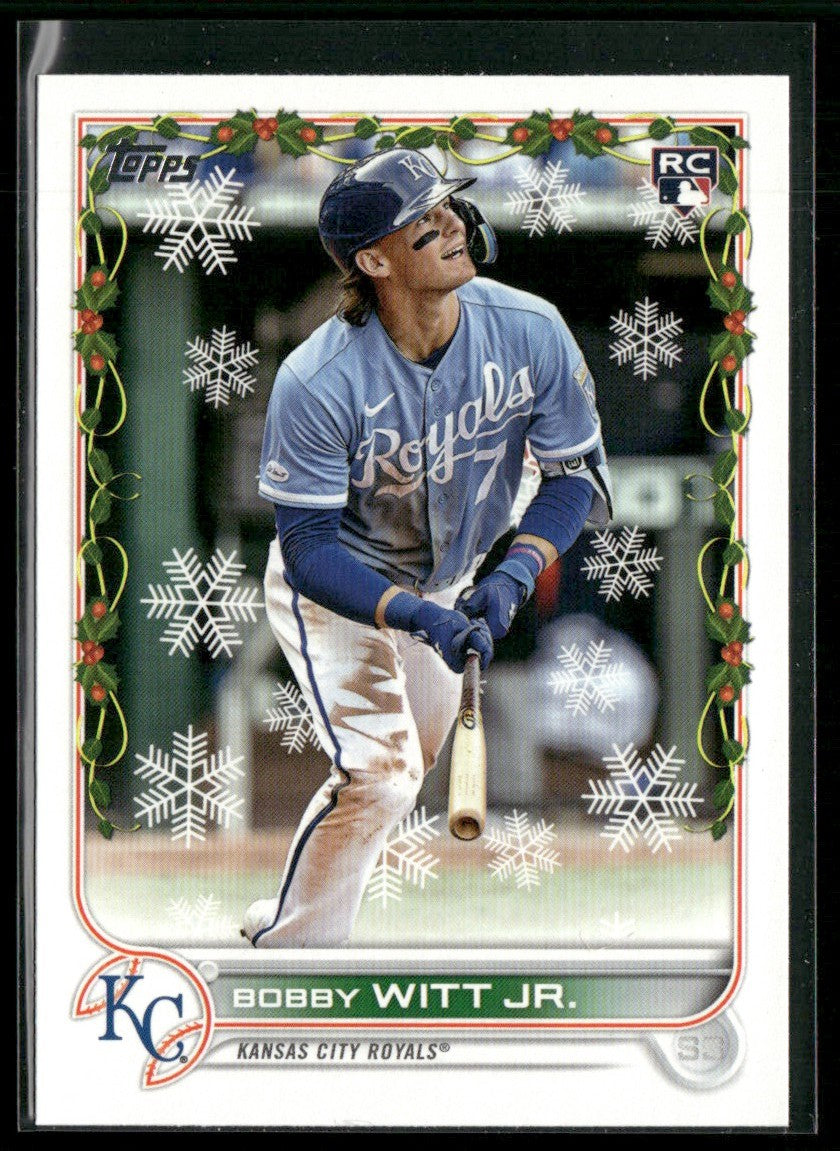 Bobby Witt Jr. 2022 Topps Holiday #HW150 Kansas City Royals