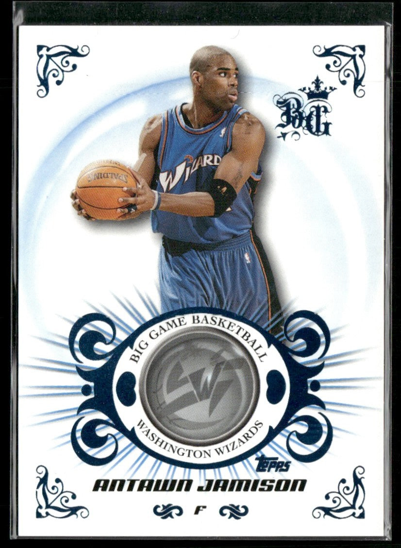 Antawn Jamison 2006 Topps Big Game Blue /59 #59 Washington Wizards