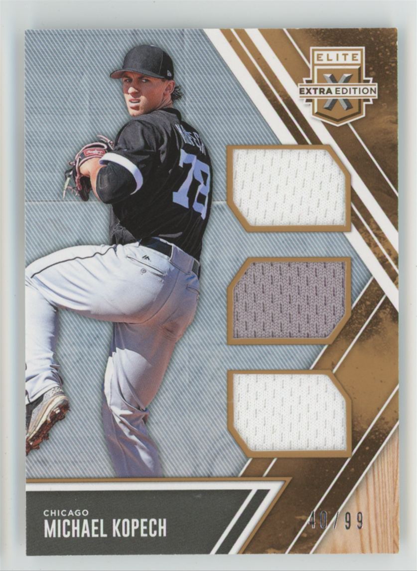 Michael Kopech 2017 Panini Elite Extra Edition /99 Jersey #TM-MK