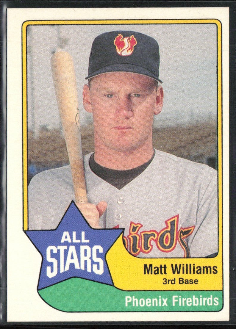 Matt Williams 1989 CMC All-Stars #35 Phoenix Firebirds