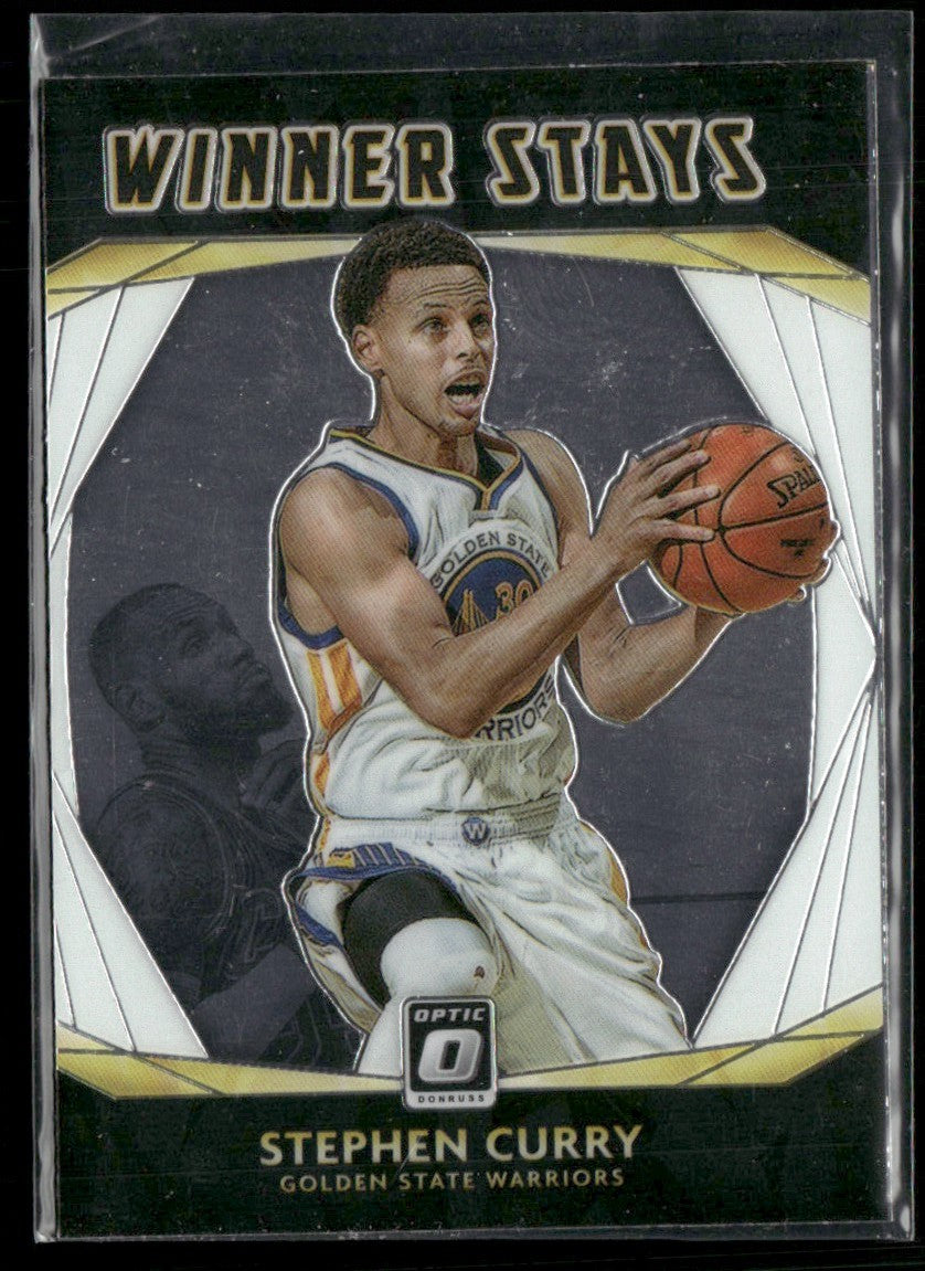 Stephen Curry 2020 Donruss Optic Winner Stays #3 Golden State Warriors