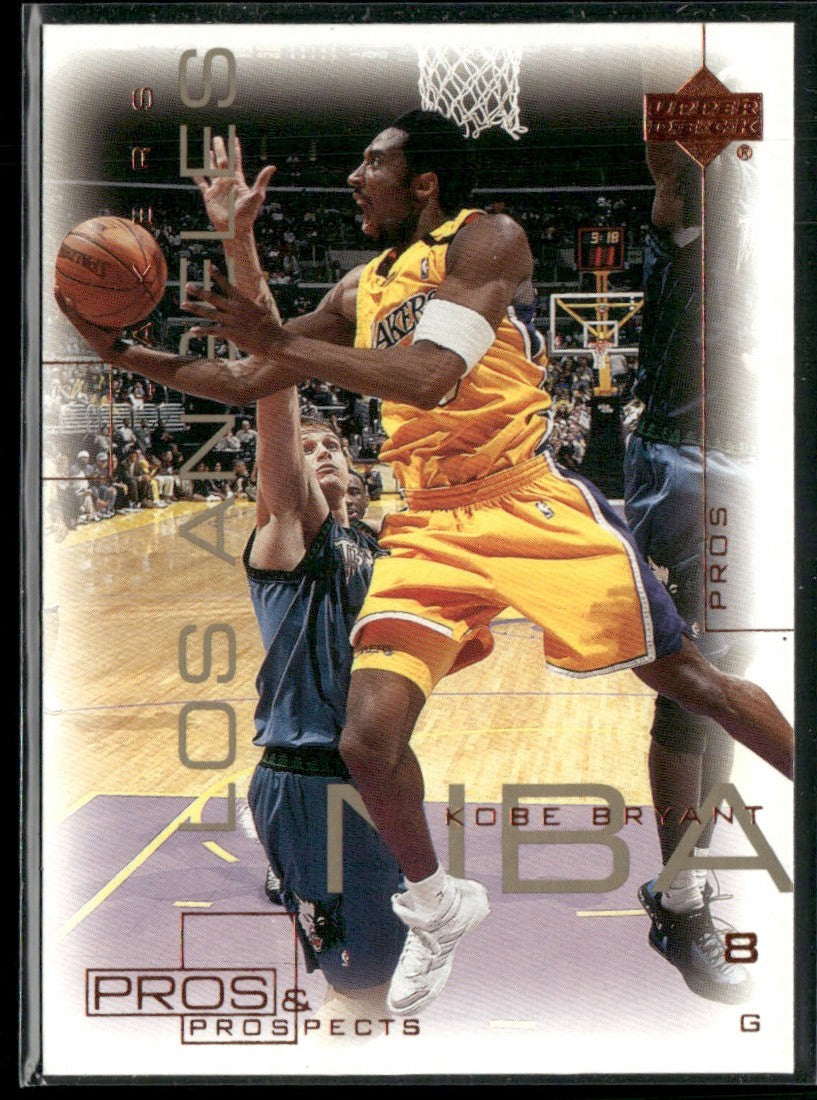 Kobe Bryant 2000 Upper Deck Pros & Prospects #37 Los Angeles Lakers