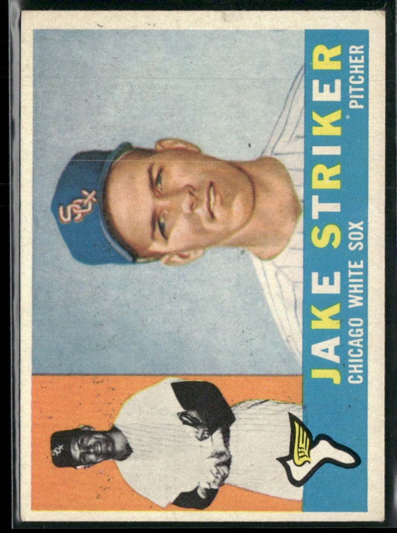 Jake Striker 1960 Topps RC #169 Chicago White Sox