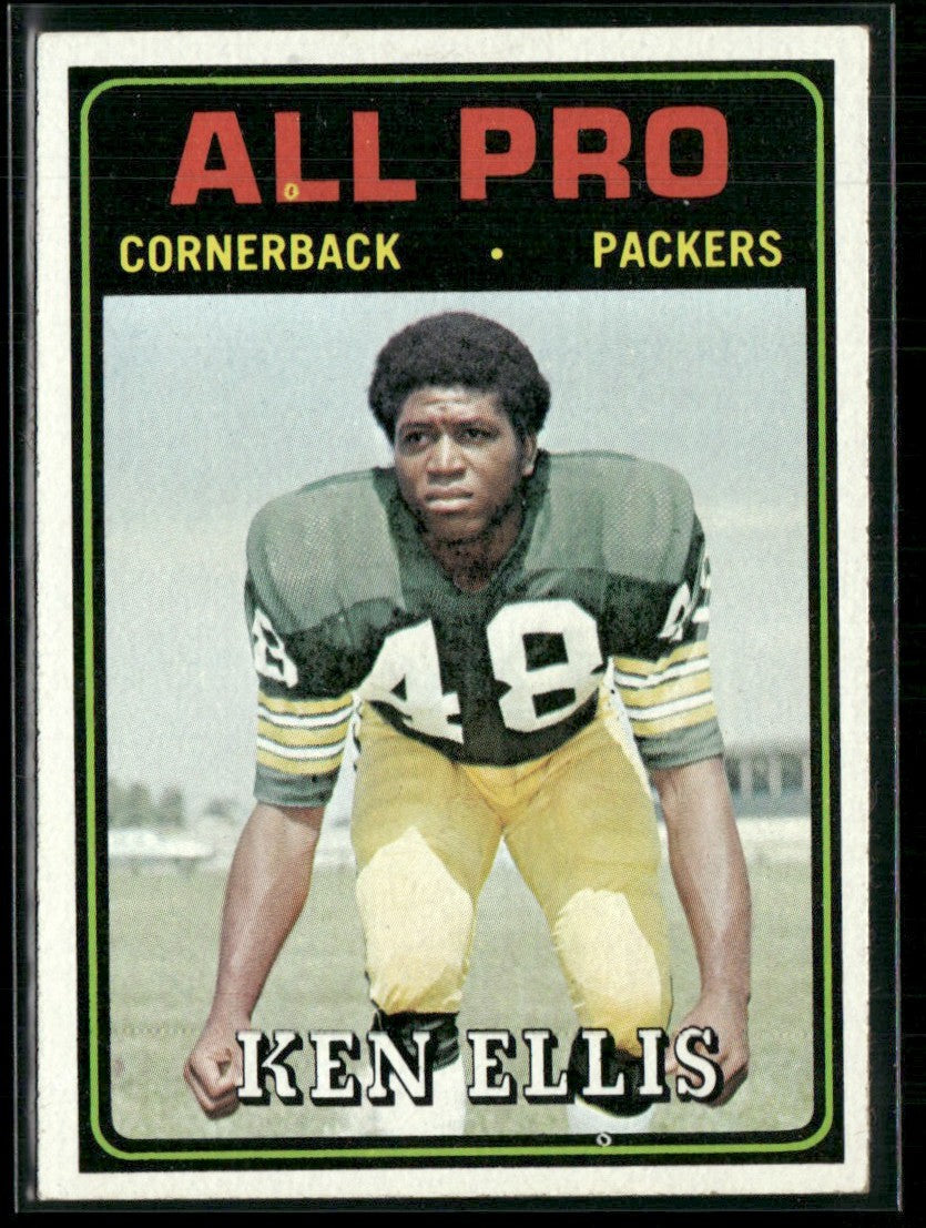 Ken Ellis 1974 Topps #140 Green Bay Packers