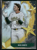Nick Kurtz 2025 Topps Update Stars of MLB RC #SMLB-61 Athletics