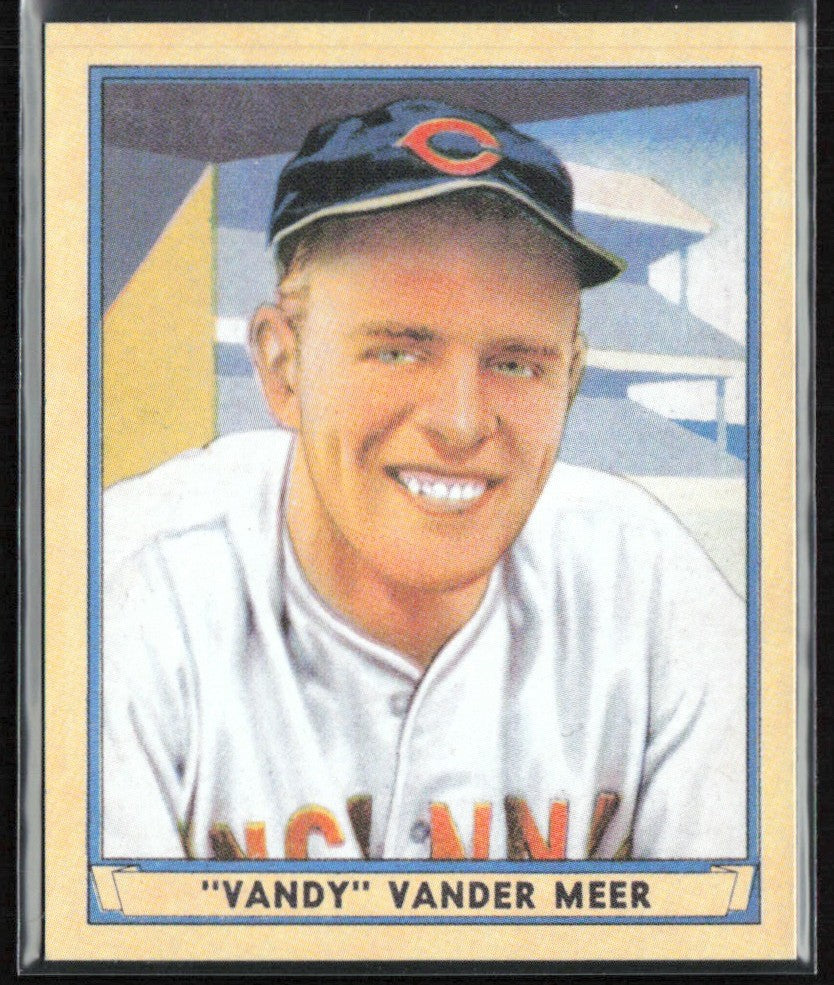 Johnny Vander Meer 2003 Upper Deck Play Ball 1941 Reprints #R-15 Cincinnati Reds