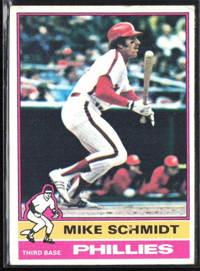Mike Schmidt 1976 Topps #480 Philadelphia Phillies