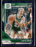 Larry Bird 2024 Donruss Optic Purple Shock Prizm #243 Boston Celtics