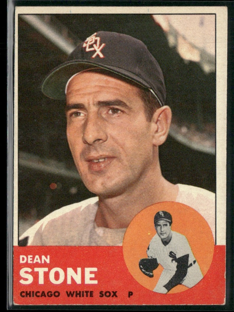 Dean Stone 1963 Topps #271 Chicago White Sox