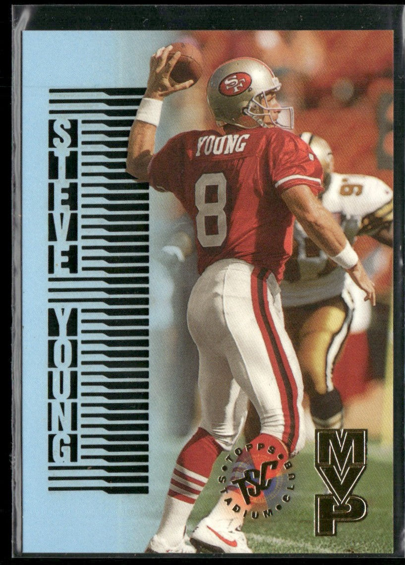 Steve Young 1995 Topps Stadium Club MVP #MVP8 San Francisco 49ers