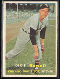 Dixie Howell 1957 Topps #221 Chicago White Sox