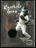 Barry Bonds 2023 Fleer Splendid Splinters Knothole Gang Game Worn Jersey #BB-KG