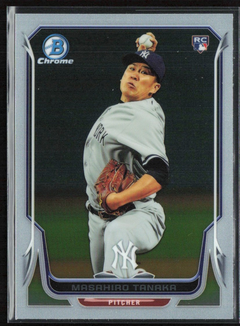 Masahiro Tanaka 2014 Bowman Chrome RC #30 New York Yankees