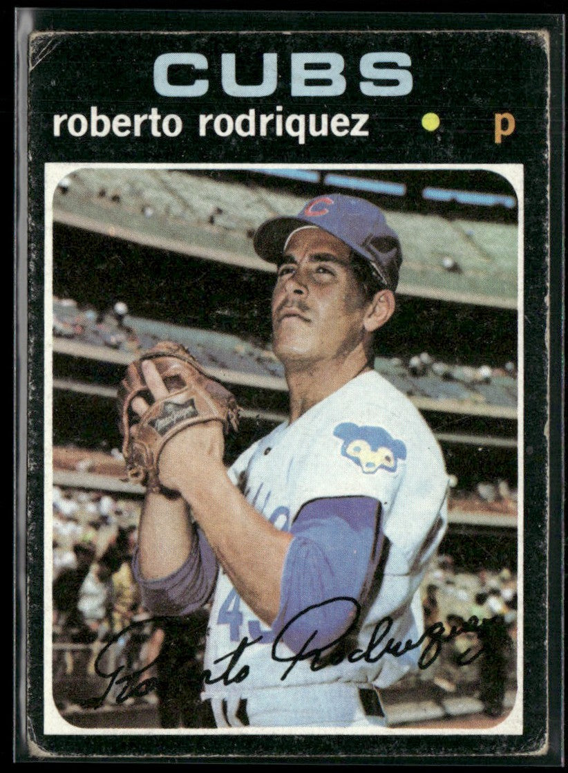 Roberto Rodriguez 1971 Topps #424 Chicago Cubs