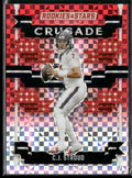 C.J. Stroud 2024 Panini Rookies & Stars Crusade Red Plaid #C-CSD Houston Texans