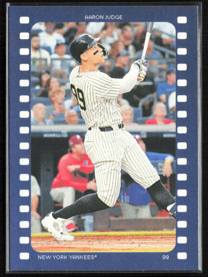 Aaron Judge 2026 Topps Heritage Ready, And Action! #RA-AJ New York Yankees