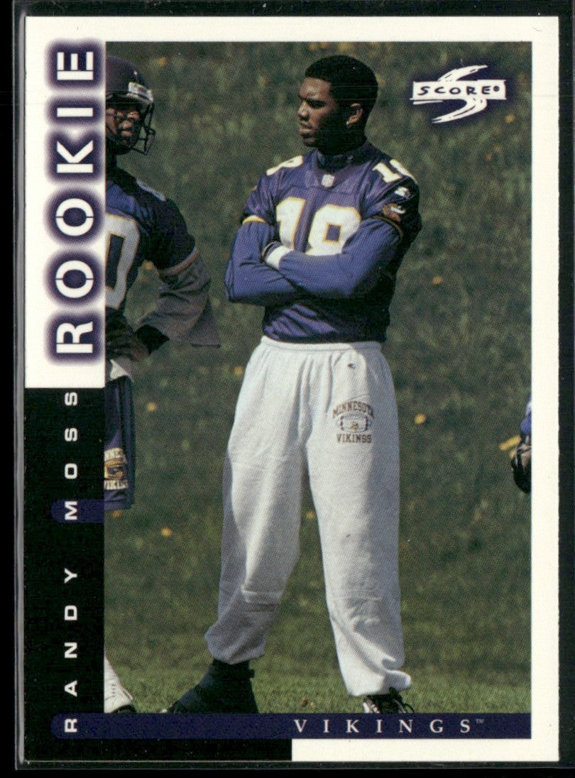 Randy Moss 1998 Score RC #235 Minnesota Vikings