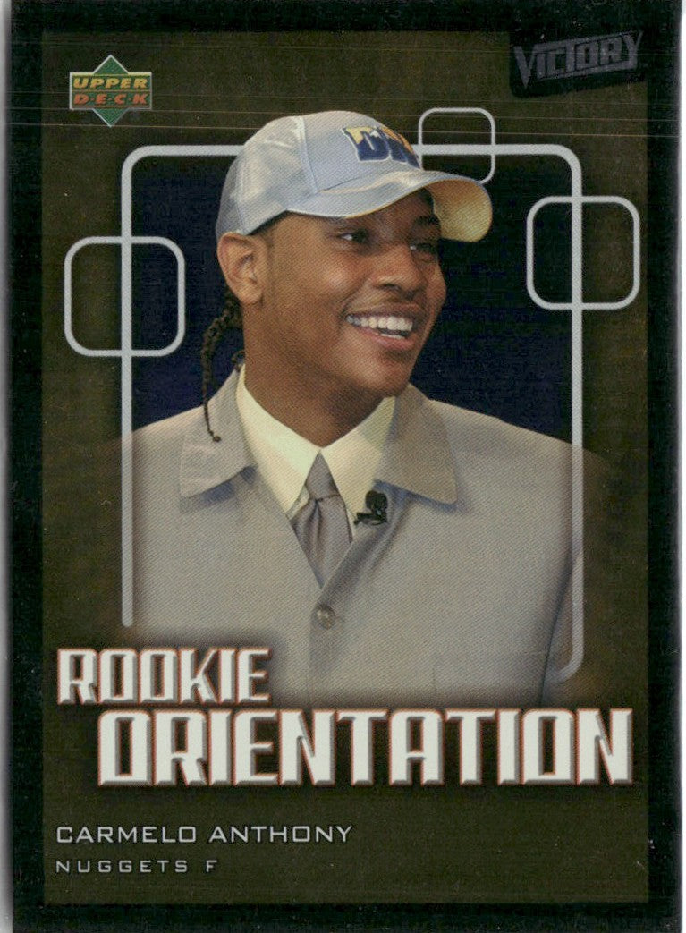 Carmelo Anthony 2003 Upper Deck Victory RC #103 Denver Nuggets
