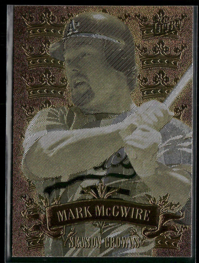 Mark McGwire 1997 Fleer Ultra Season Crowns #6 Oakland Athletics